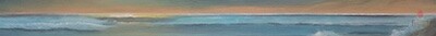 Acrylbild: Herbstmeer